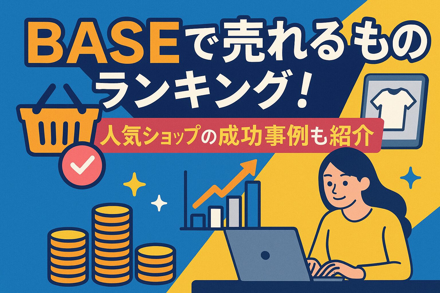 ■BASEで売れるものランキング！人気ショップの成功事例も紹介