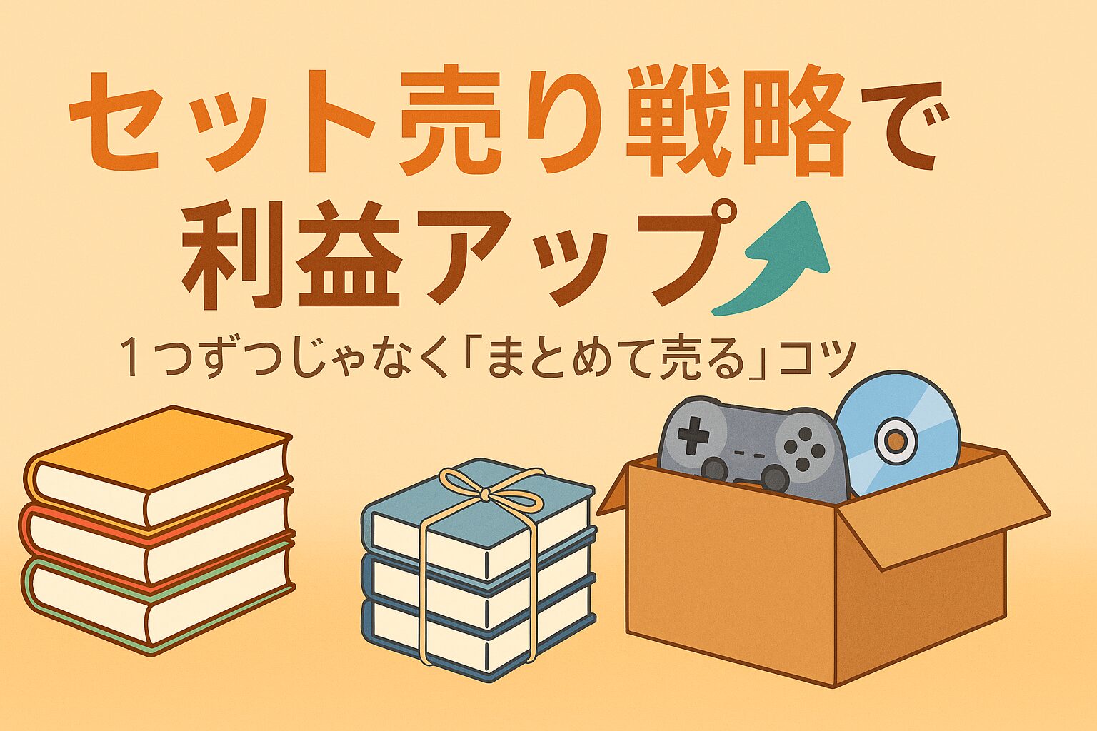 📚セット売り戦略で利益アップ⤴️