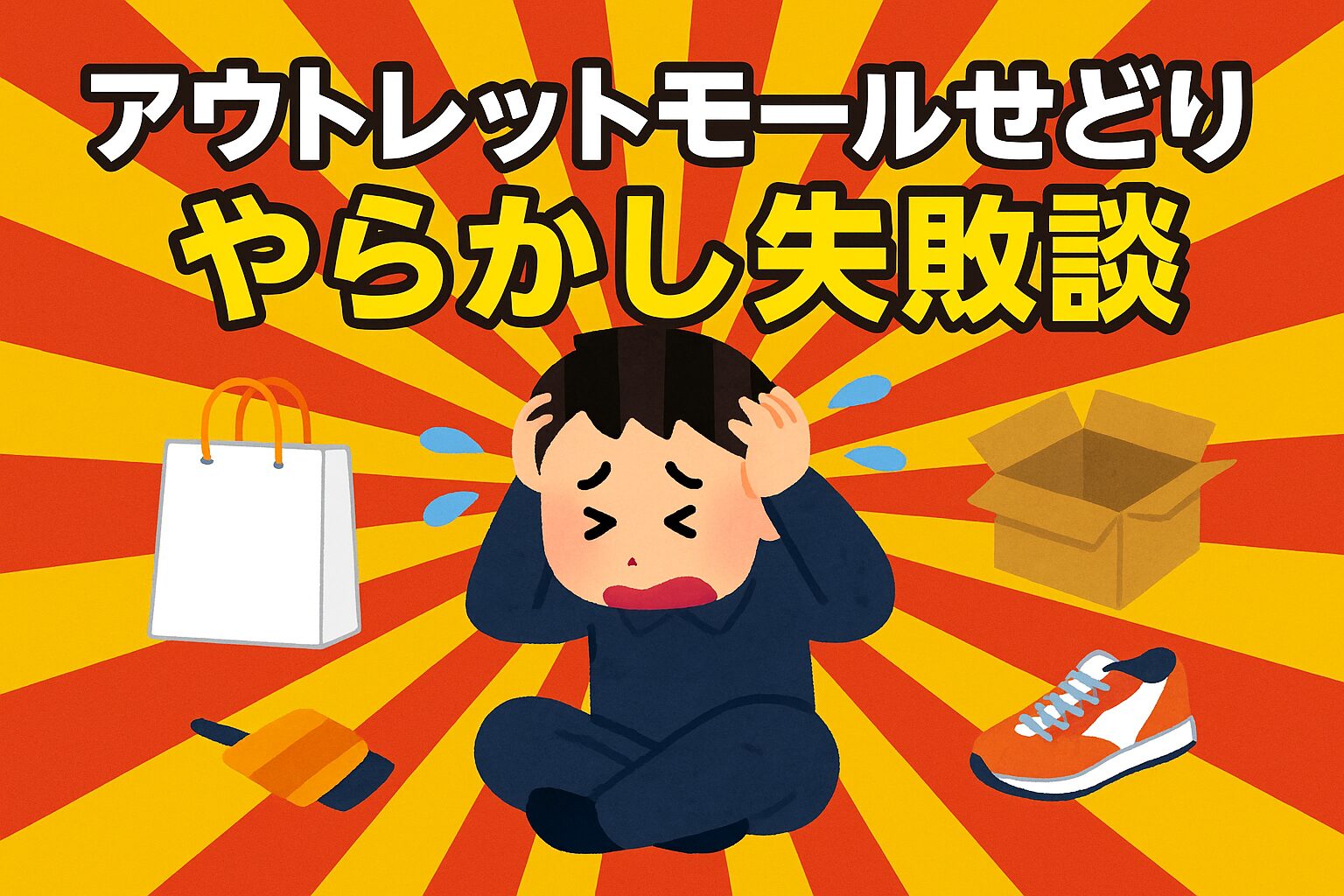 😱 アウトレットモールせどり・やらかし大全 失敗から学ぶリアルガイド